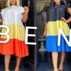 Robe 3/4 multi-color