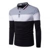 Pull noir et rouge