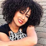 Boule Cheveux Frise Naturel Kinky 14" + Frontal 14" (1+1)
