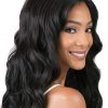 Boule Cheveux Naturels Semi Ondulé de taille 20" + Closure 22"