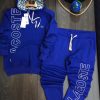 Blouson Bleu marque Lacoste
